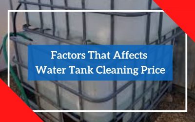 Factors That Affects Water Tank Cleaning Price